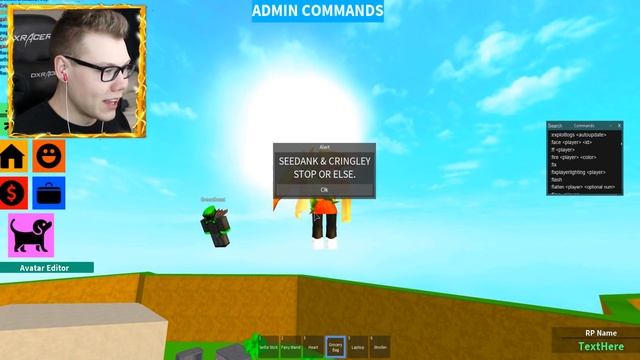 GUEST WITH ADMIN COMMANDS TROLLS ME!! (Roblox) смотреть онлайн