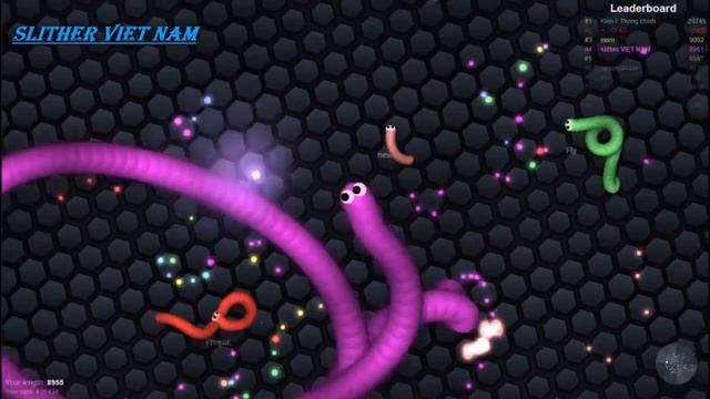 SLITHER.io -  Когда игроки играют с последними мастерства Slither [ GAME  Slitther.io ].mp4