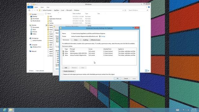 Windows 8 | Stop Deletion Of Thumbnail Cache