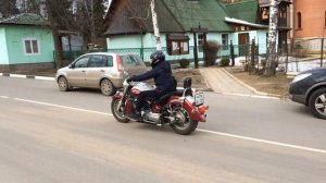 Учимся управлять тяжелым мотоциклом