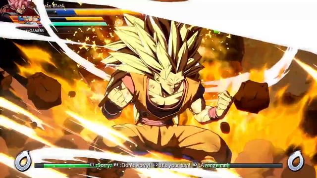 Galaxy Breaker is the best move! DRAGON BALL FighterZ Base Vegeta Party Match смотреть онлайн
