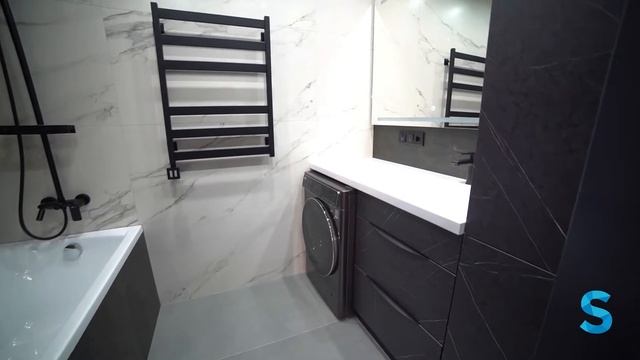 Дизайн-проект и ремонт в ЖК "Зодчий" Саратов 65м2 ремонт 2,9 млн смотреть онлайн