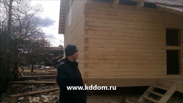 Дом из бруса 8 на 10 с мансардой - отзыв о строительстве смотреть онлайн