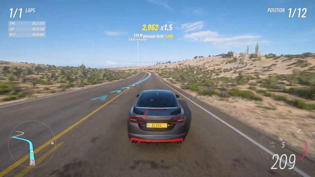 Jaguar XFR-S - Race The Goliath - Forza Horizon 5 Gameplay смотреть онлайн