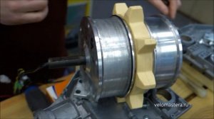 Детский снегоход своими руками - ч1 Самодельное мотор-колесо.