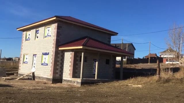 Видеообзор дома 9х12,5 из теплоблоков пос.Солонцы смотреть онлайн