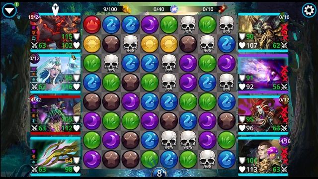 Gems of War - Guild Wars PURPLE Attack for the Week of April 25, 2022 смотреть онлайн