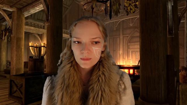 Warming up in the Skaal Village 🏹 Skyrim ASMR Roleplay (taking care of your wounds) смотреть онлайн