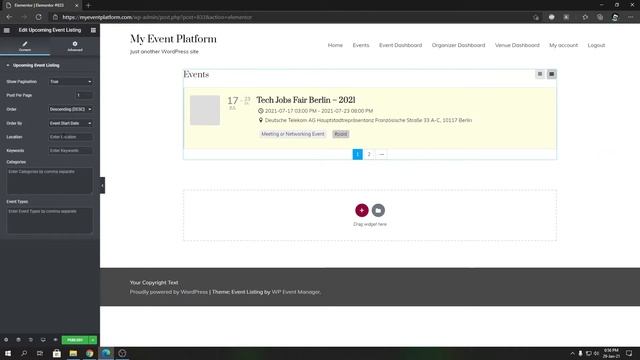 How To Show Upcoming Event Listing With #Elementor In #WordPress смотреть онлайн