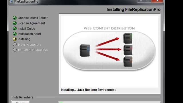 Installing file replication pro replication servers смотреть онлайн