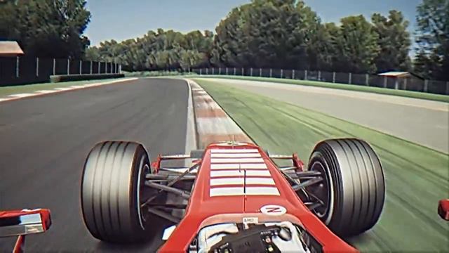 Michael Schumacher's 2006 San Marino GP pole lap - Assetto Corsa смотреть онлайн