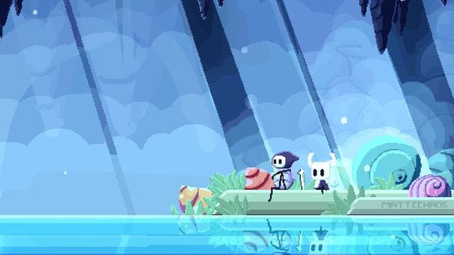 Hollow Knight | Blue Lake | Pixel art | Wallpaper Engine смотреть онлайн
