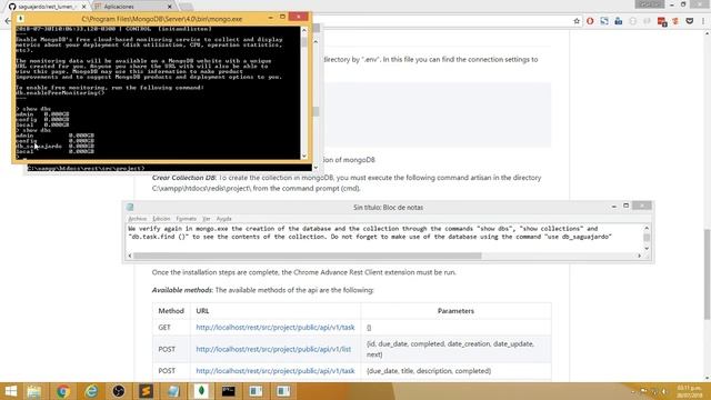 Installing An Api Rest With Lumen, MongoDB And Redis