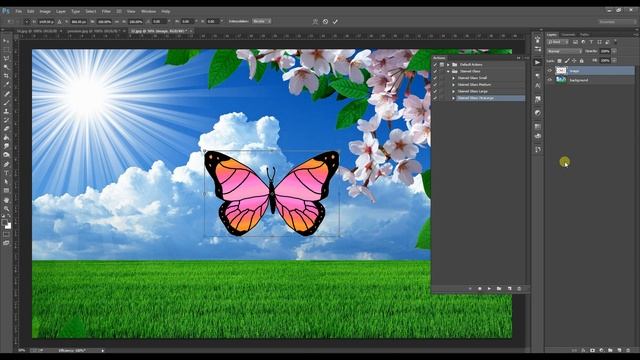 Stained Glass Photoshop Action смотреть онлайн