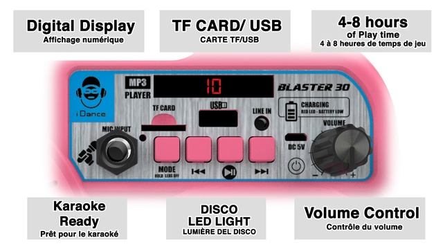 iDance BLASTER 30 - Wireless PARTYBOX with Disco Lighting + Karaoke Ready смотреть онлайн