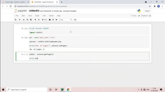 Python Library - PyPDF2 || Extract Text From Pdf File || Extract Email From Resume Pdf File|| смотреть онлайн