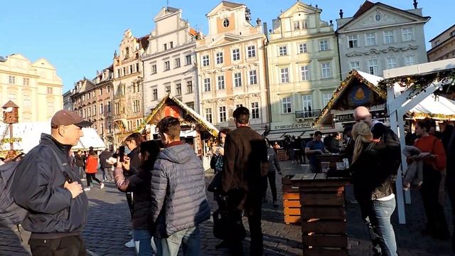 Прага в апреле 2019. Староместская площадь в Праге. Prague in April 2019 Old Town Square in Prague смотреть онлайн