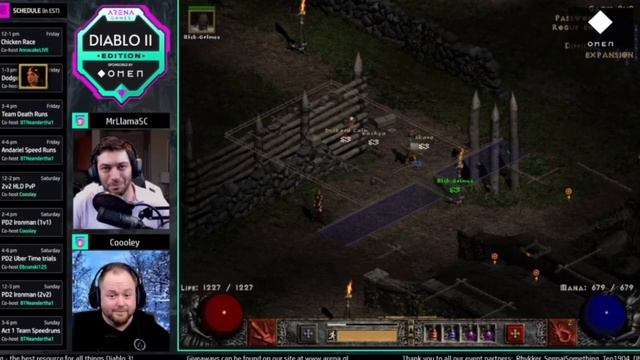 Arena Games - 2v2 Duels with MrLlamaSC | Diablo 2 смотреть онлайн