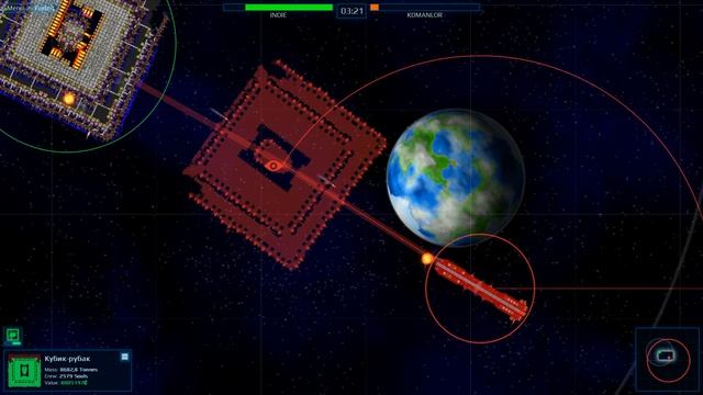 Cosmoteer №1 - Нечто vs Георгий смотреть онлайн