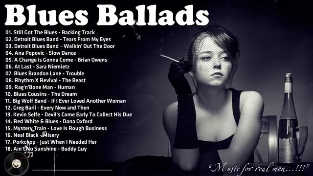 Джаз Блюз Рок Jazz Blues Rock _ Лучшее из медленного блюза - Лучшие из медленных блюз-рок-баллад смотреть онлайн