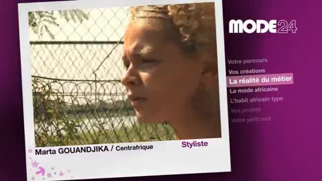 La styliste centrafricaine Marta GOUANDJIKA смотреть онлайн