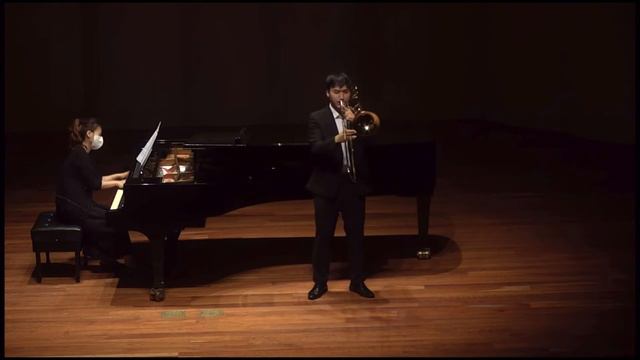 F. David - Trombone Concertino (2 movement) Jihaeng Heo смотреть онлайн