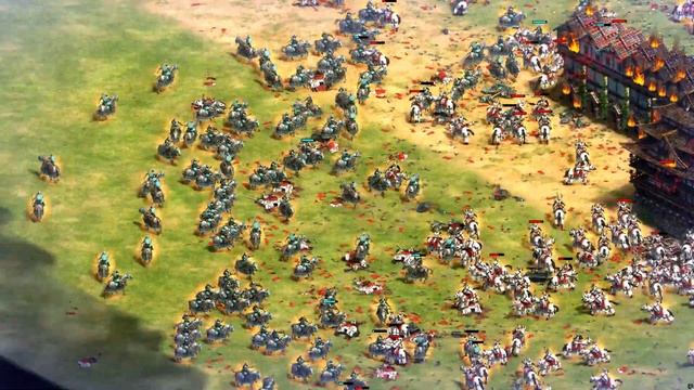 Genghis Khan Last Stand Against Heroes | AoE II: Definitive Edition смотреть онлайн