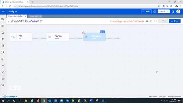 DXchange Integration Cloud - Flatfile Parser Read Operation смотреть онлайн