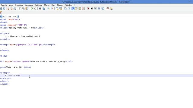 How to hide a div in jQuery? смотреть онлайн