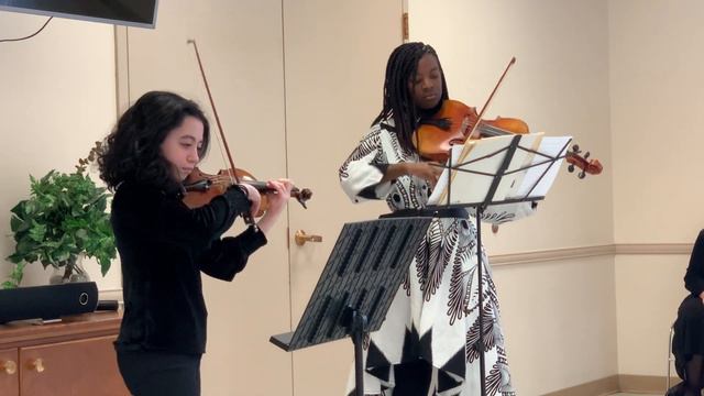 Mozart: Duo For Violin And Viola  Mvt 3