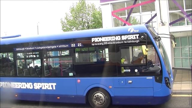 Onboard Volvo B7R Plaxton Profile from Buchanan Bus Station to Dunfermline Bus Station смотреть онлайн