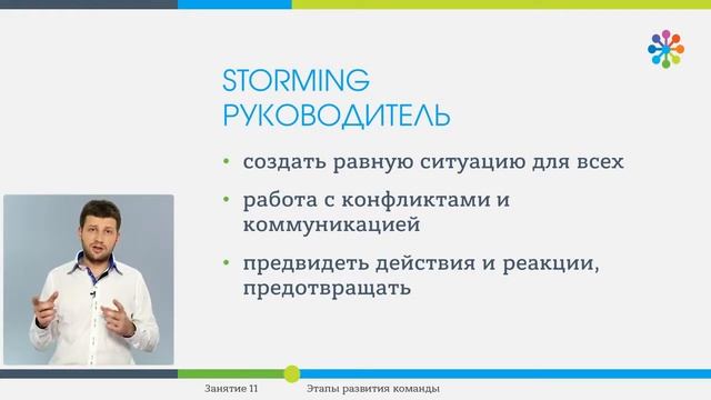 Урок№ 12 Этапы развития команды смотреть онлайн