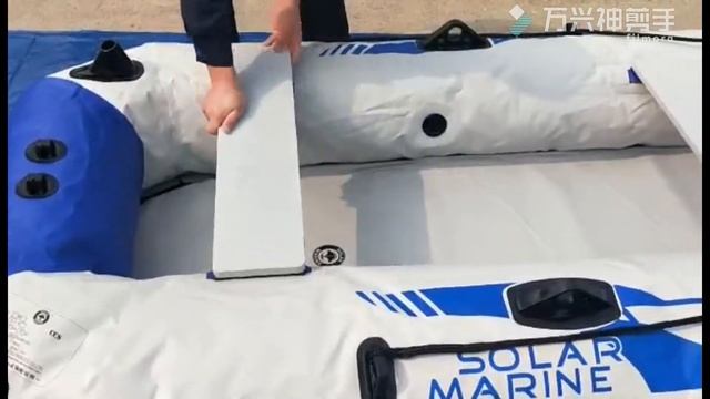 Preparing Solar Marine Inflatable Boat смотреть онлайн