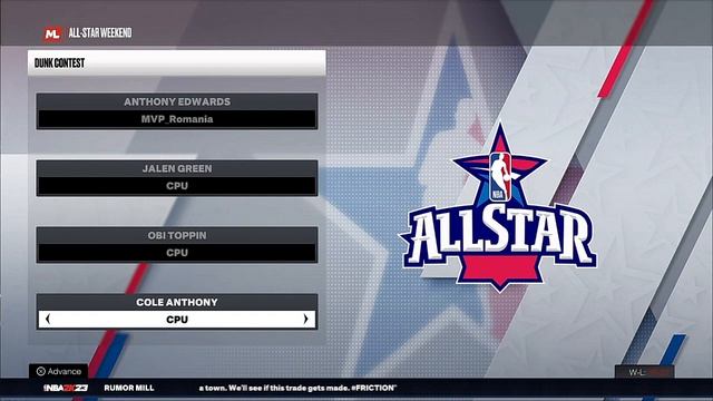 How to play Slam Dunk Contest in NBA 2k23 (CURRENT/NEXT GEN) смотреть онлайн