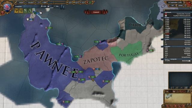 Europa Universalis IV Conquest of Paradise Let's Play Pawnee 14 смотреть онлайн