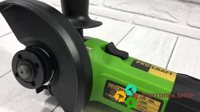 Болгарка Procraft PW-1100 смотреть онлайн