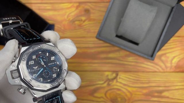 Распаковка часов Kentex Moto-R: качественный японский хронограф с невероятным дизайном смотреть онлайн