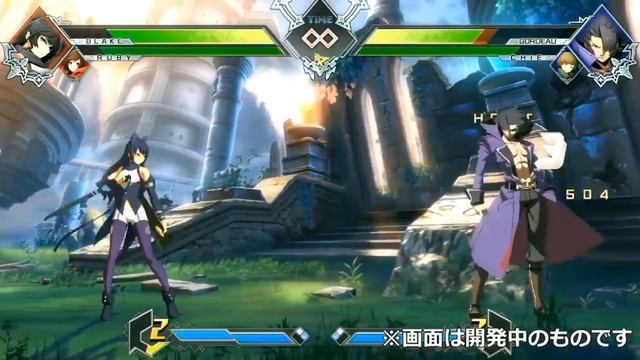 BLAKE BELLADONNA GAMEPLAY PREVIEW - Blazblue Cross Tag Battle (Early Build) смотреть онлайн