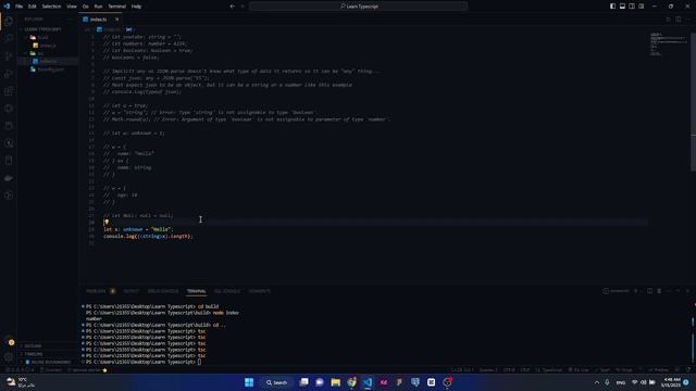 شرح شامل للغة TypeScript - #4 (Casting) смотреть онлайн
