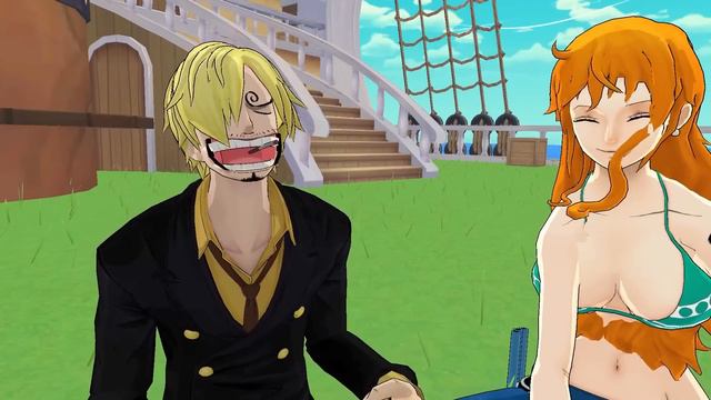 Nami e Sanji CUIDAM do CHOOPER no One Piece Vr смотреть онлайн