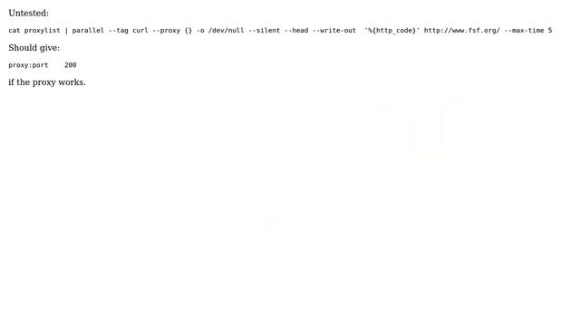 Unix & Linux: How to test list of proxy servers? (2 Solutions!!) смотреть онлайн