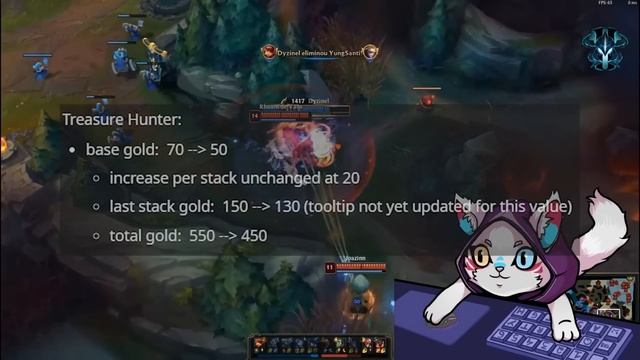 Riot just nerfed Treasure Hunter смотреть онлайн