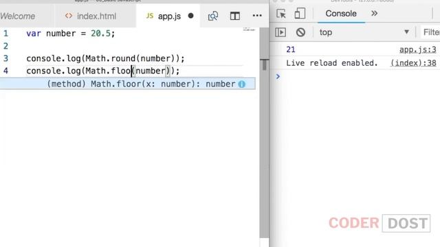 MATH floor random javascript | JavaScript in hindi - 38 #javascript #reactjs смотреть онлайн