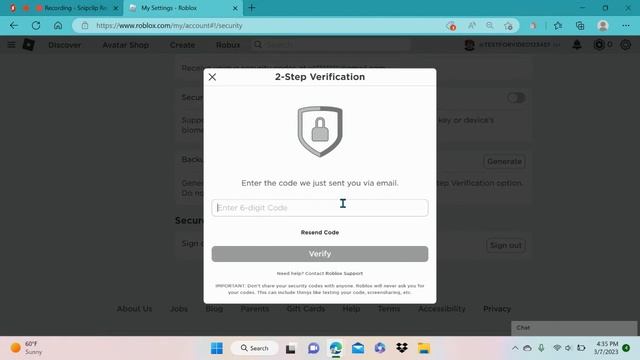 How To Setup BackUp Codes In Roblox On PC *UPDATED TUTORIAL 2023* смотреть онлайн