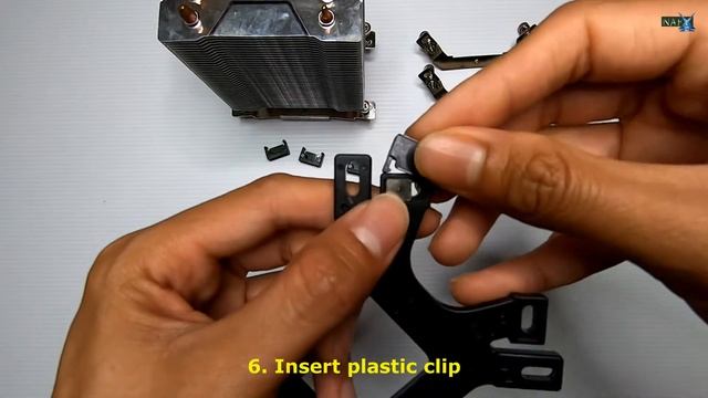 How to install AIR COOLER (CM H410R) - Temperature tested смотреть онлайн