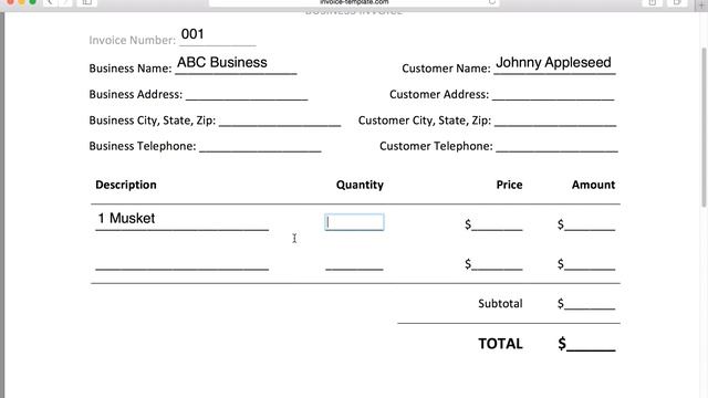 How to Make a Business Invoice | Excel | PDF | Word смотреть онлайн