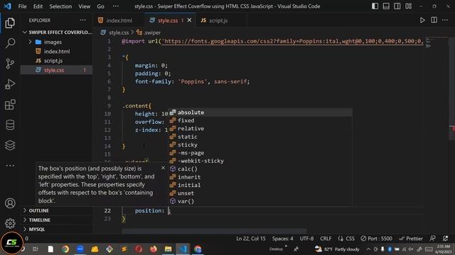 Responsive Slider | Swiper Slider 3D-Coverflow Effect смотреть онлайн