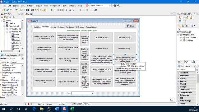 Gr10 String handling methods 6 Aug смотреть онлайн