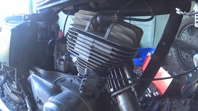 ИЖ Планета 5,ремонт поршневой #3 смотреть онлайн