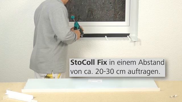 СФТК STO Монтаж подоконного отлива вариант № 3. смотреть онлайн